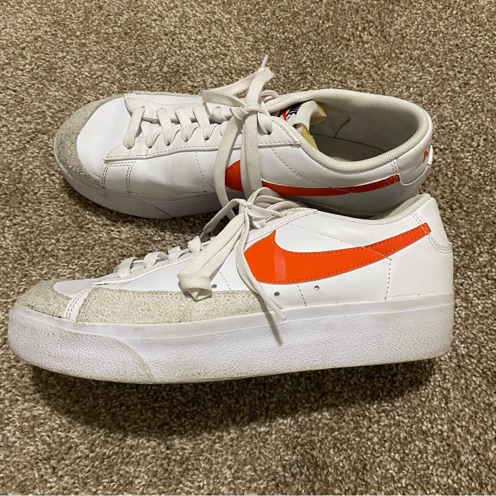 Nike Blazer Low Platform Sneakers size 10